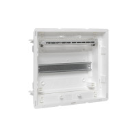 Основание силового щита EKF "Nova" (с DIN-рейками) 12 модулей IP40 PROxima nv-pbase-12