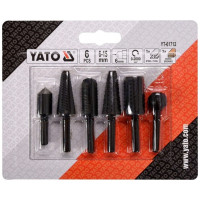 Набор бор-фрез по металлу и дереву 6 шт YATO YT-61712