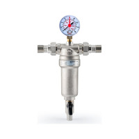Фильтр промывной с манометром для горячей воды PROFACTOR 1/2" PF FS 239G