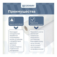 Малярная сетка Izoway 2х2 мм, 10 м 17855