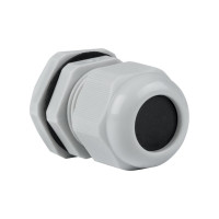 Сальник EKF PROxima PG16, IP54, d отверстия 21 мм, d провода 10-14 мм 20 штук plc-pg-16-r
