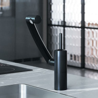 Смеситель для кухни Damixa ARC поворотный излив 236 мм (черный) 290007364