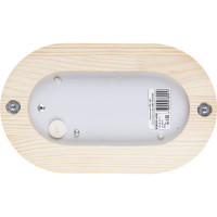 Светильник TDM ELECTRIC НПБ1402 овал с решеткой, 60 Вт IP54, сосна SQ0303-0436