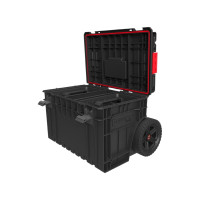 Ящик для инструментов на колесах с телескопической ручкой QBRICK system one cart 2.0. 2631-2