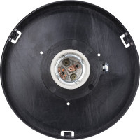 Патрон (корпус) НТУ плоский (байонет 145, поликарбонат, черный) TDM ELECTRIC SQ0320-0015