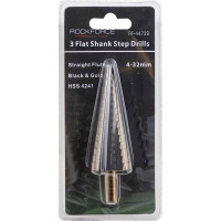 Сверло ступенчатое (4-32 мм; HSS4241, в блистере) Rockforce RF-44739 (49859)