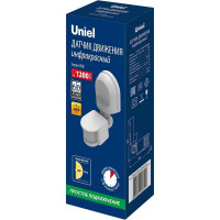 Датчик движения Uniel USN-R21 1200W/180R WHITE UL-00009211