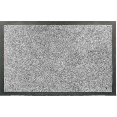 Влаговпитывающий коврик Бацькина баня Tuff 40x60 см, серый 92132