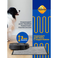 Влаговпитывающий коврик Бацькина баня Tuff 40x60 см, серый 92132