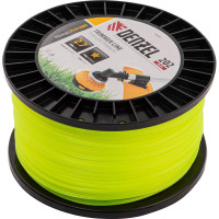 Леска FLEX CORD звезда 2.7 мм, 202 м, на DIN катушке для триммера Denzel 96287