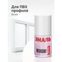 Эмаль для ПВХ профиля с кисточкой KUDO KU-7K6101
