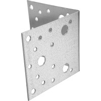 Крепежный уголок СИБРТЕХ 2,0 мм, KU 100x100x90 мм 46406