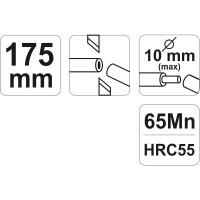 Клещи для снятия изоляции, 175 мм YATO YT-2268