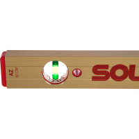 Алюминиевый уровень AZ 60, L=60 см, 2 глазка SOLA 01160801