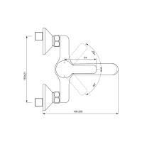 Смеситель для умывальника VIDIMA Уно BA250AA