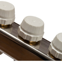 Коллектор из нержавеющей стали с расходомерами, с клапаном вып. воздуха и сливом 4 вых. STOUT SMS-0927-000004