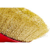 Щетка чашечная (150 мм; М14; латунированная волнистая 0.35 мм) для УШМ Elitech 1820.074200