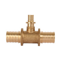 Аксиальный переходной тройник для труб из сшитого полиэтилена STOUT 32x16x32 SFA-0014-321632 RG008Q1DR4U151