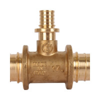 Аксиальный переходной тройник для труб из сшитого полиэтилена STOUT 32x16x32 SFA-0014-321632 RG008Q1DR4U151