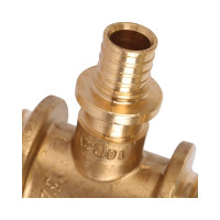 Аксиальный переходной тройник для труб из сшитого полиэтилена STOUT 32x16x32 SFA-0014-321632 RG008Q1DR4U151