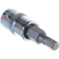 Насадка торцевая 1/4"DR с вставкой-битой шестигранной, H4 Ombra 114204