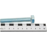 Болт с ш\г Качественный КРЕПЕЖ полная резьба DIN 933 558 12x70 14 шт 0500847 КЧ