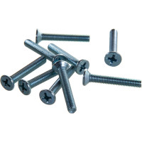 Винт Качественный КРЕПЕЖ потай с метр. резьбой, DIN 965, 4x25, 230 шт 0200865 КЧ