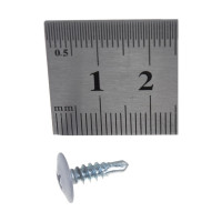 Прессшайба Качественный КРЕПЕЖ 4.2х13 мм, серая RAL 7004, сверло, 450 шт 0300315 КЧ