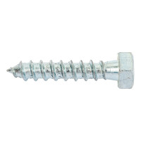 Шуруп с шестигранной головкой Качественный КРЕПЕЖ 8х40, 90 шт. 0500553 КЧ