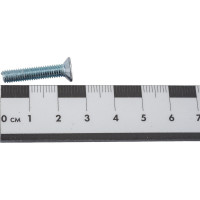 Винт Качественный КРЕПЕЖ потай с метр. резьбой, DIN 965, 5x25, 150 шт 0200875 КЧ