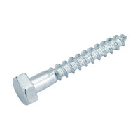 Шуруп с шестигранной головкой Качественный КРЕПЕЖ 10х70, 35 шт. 0500573 КЧ