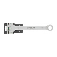 Комбинированный ключ 16 мм CrV, матовый хром STELS 15221