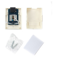 Розетка Cablexpert RJ-45 кат.6 внешняя 1 порт, 110&Krone NA216