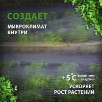 Укрывной материал Спанбонд, эконом 17 мкм, 2,1х10 м, белый Без бренда 94089