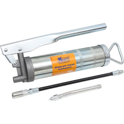 Шприц для смазки KRAFT плунжерный Master 300 мл KT 705001