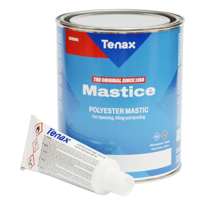 Полиэфирный клей Tenax Tixo EX медовый/густой 1л 039.210.5761