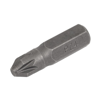 Вставка крестообразная Pozidriv (PZ.4; 30 мм; 5/16") ROCKFORCE RF-152304(28764)