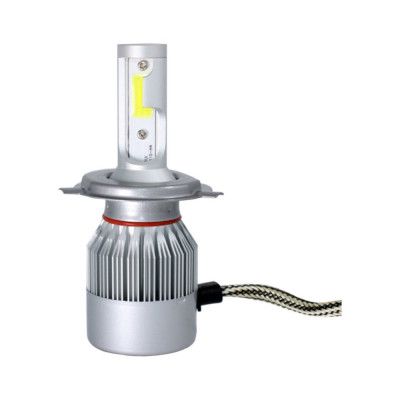 Светодиодная лампа головного света Nord-Yada H4 12-24V 30W 6200K 3200lm, 2 шт. 908490