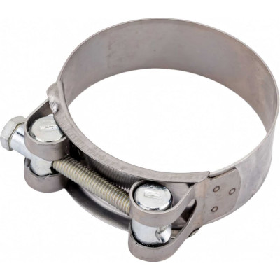 Ленточный винтовой хомут CNIC 60-63/22 мм, М6x60 мм, W2 нержавеющая сталь 26В6063 52613