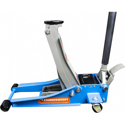 Гидравлический подкатной домкрат Станкоимпорт на 3 тонны 75-510 мм HM5601
