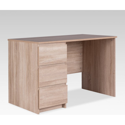 Письменный стол Гуд ЛАКК КАСТОР 3 ящика, 115x65x75 см, бежевый, дуб сонома 2.03.06.090.3
