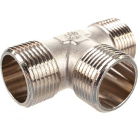 Никелированный тройник НН STOUT 1X1X1 SFT-0018-000111 RG008Q0QSTRKIF