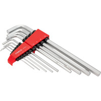 Набор длинных Г-образных шестигранников 9 предметов FORCE 5093XL