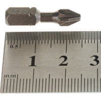 Биты фрезерованные (10 шт; Pz2; 25 мм; Torsion) D.BOR D-T-PZ02-025-010