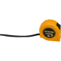 Рулетка STAYER МASTER MaxTape, пластиковый корпус, 5м/19мм 34014-05-19