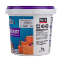 Универсальная эмаль VGT ВД АК 1179 супербелая глянц. 1 кг 11601907