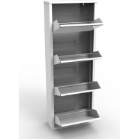 Шкаф для обуви на 4 ячейки Святогор цвет - белый ОБ-4