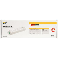 Блок аварийного питания IEK БАП40-1,0 для LED, универсальный LLVPOD-EPK-40-1H
