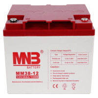 Батарея аккумуляторная АКБ MM38-12 12В 38Ач MNB MM38-12
