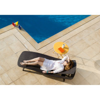 Шезлонг Keter Pacific капучино 230673